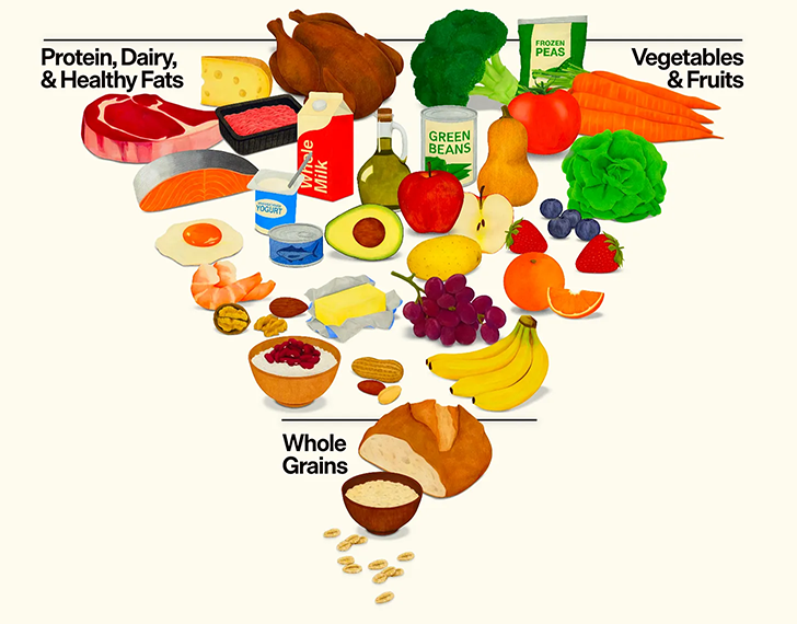New USDA Food Pyramid
