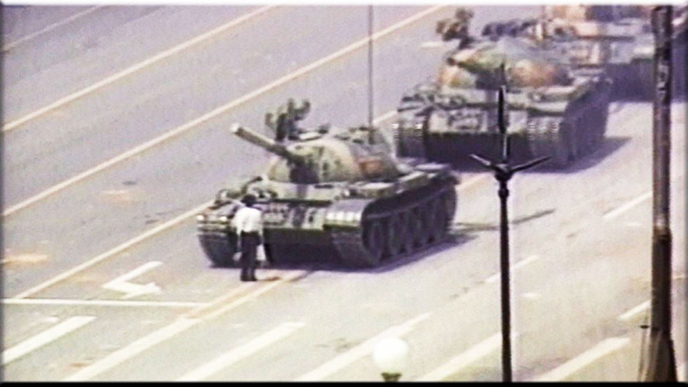 The Tank Man of Tiananmen Square